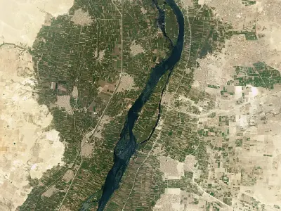 The Nile River Valley