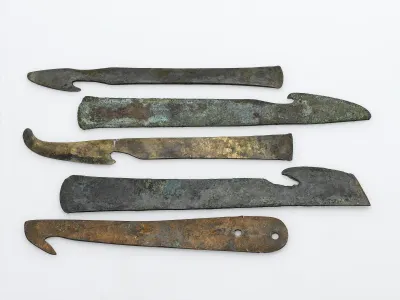 Ancient Egyptian knives used for mummification