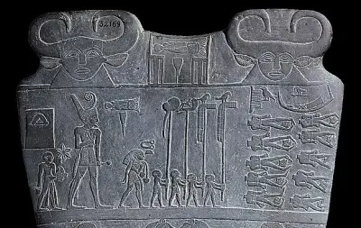 The Narmer Palette reverse