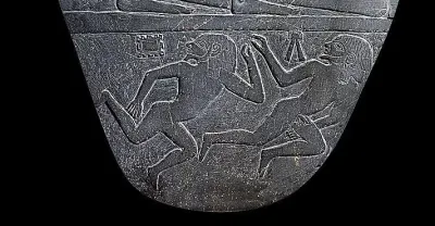 The Narmer Palette reverse